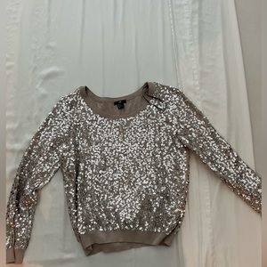 Sequined sweater